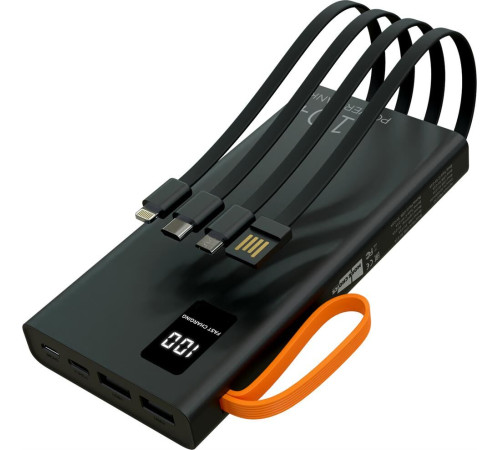 MORE CHOICE (4620202550538) PB22-10 с кабелем 2USB 2.1A - 10000mA черный