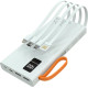 MORE CHOICE (4620202550545) PB22-10 с кабелем 2USB 2.1A - 10000mAh белый