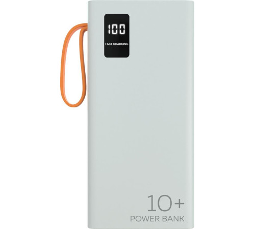 MORE CHOICE (4620202550545) PB22-10 с кабелем 2USB 2.1A - 10000mAh белый
