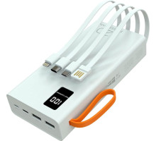 MORE CHOICE (4620202550552) PB22-20 с кабелем 2USB 2.1A - 20000mAh белый