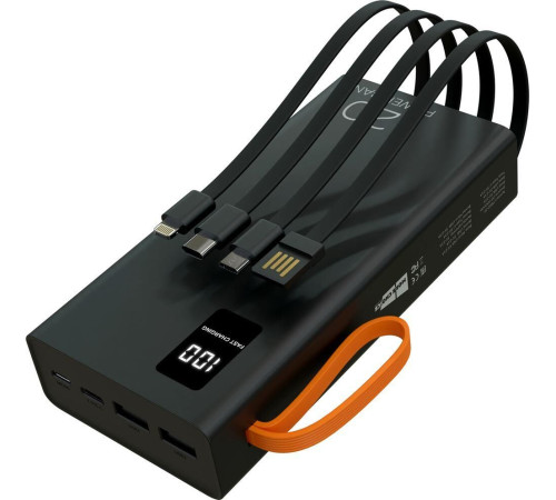 MORE CHOICE (4620202550569) PB22-20 с кабелем 2USB 2.1A - 20000mAh черный