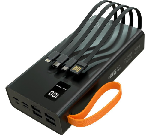 Зарядное устройство MORE CHOICE (4620202550576) PB22-30 с кабелем 2USB 2.1A - 30000mAh черный