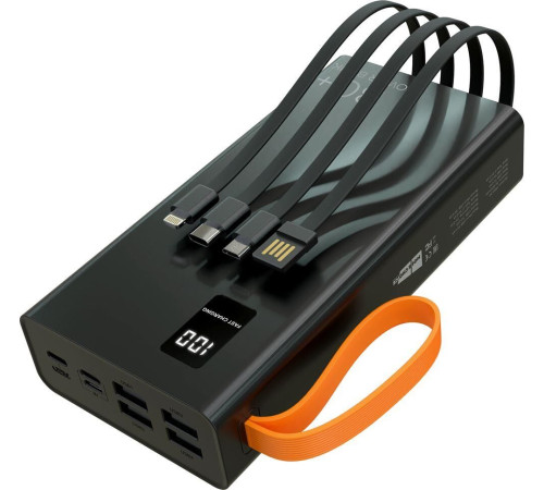 Зарядное устройство MORE CHOICE (4620202550576) PB22-30 с кабелем 2USB 2.1A - 30000mAh черный