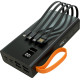 Зарядное устройство MORE CHOICE (4620202550576) PB22-30 с кабелем 2USB 2.1A - 30000mAh черный