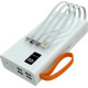 MORE CHOICE (4620202550583) PB22-30 с кабелем 2USB 2.1A - 30000mAh белый