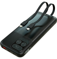 MORE CHOICE (4620202550590) PB55-10 с кабелем 1USB 3.0A 22.5W PD - 10000mAh черный