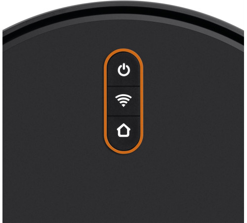 BBK BV3502 черный/оранжевый