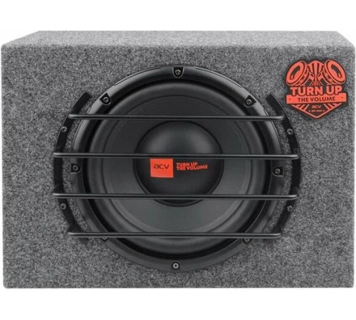 ACV CRAFT FS10A активный/корпусной плоский/1800Вт/25см/SPL-108дБ/темно-серый