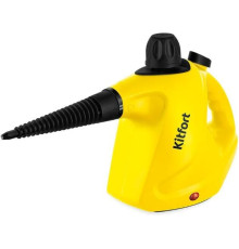 Пароочиститель Kitfort KT-9138-3 черно-желтый