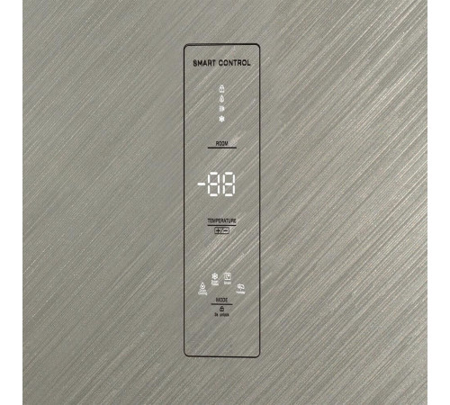 БИРЮСА CD 496 TGG 496л Текстурированное бежевое стекло