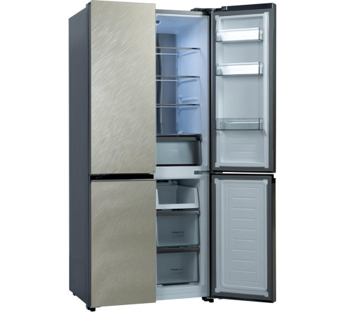 БИРЮСА CD 496 TGG 496л Текстурированное бежевое стекло