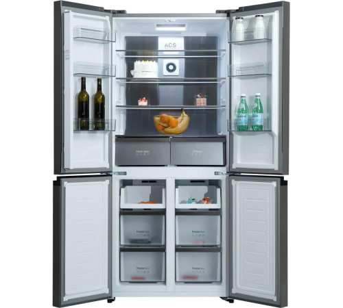 БИРЮСА CD 496 TGG 496л Текстурированное бежевое стекло