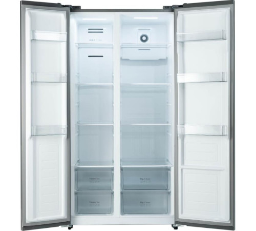 БИРЮСА SBS 541 TBG 541л текстурированное черное стекло