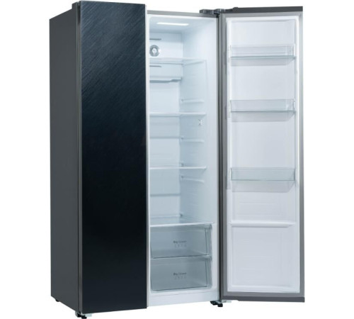 БИРЮСА SBS 541 TBG 541л текстурированное черное стекло