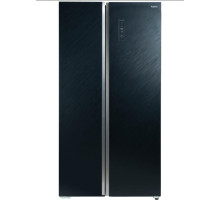 БИРЮСА SBS 541 TBG 541л текстурированное черное стекло