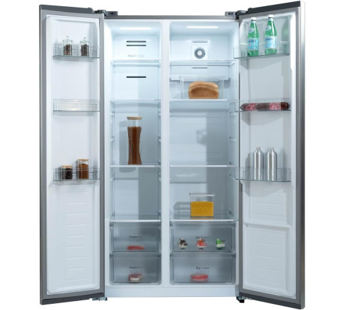 БИРЮСА SBS 541 TGG 541л текстурированное бежевое стекло