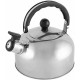 БЕЗ ТМ Чайник Casual, объем 2 л, из нерж стали со свистком, зеркальная полировка, (004259)