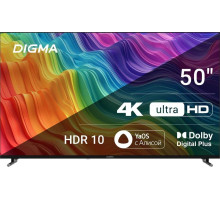 DIGMA DM-LED50UBB33 UHD SMART TV Яндекс