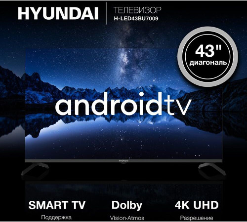 HYUNDAI H-LED43BU7009 UHD 4K SMART TV