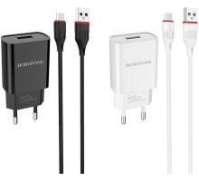 BOROFONE (6931474702135) для micro USB BA20Am Black