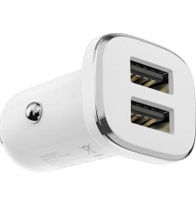 BOROFONE (6931474708649) BZ12 White АЗУ 2USB 2.4A
