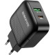 BOROFONE (6931474727336) BA46A Black СЗУ 1USB 3.0A QC3.0 быстрая зарядка