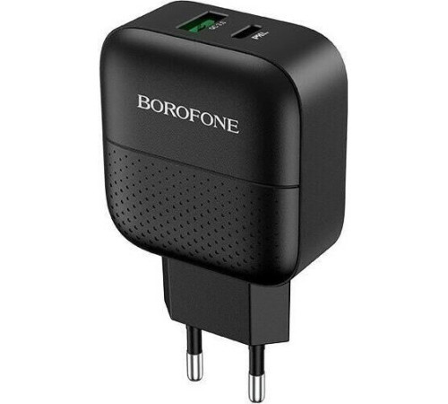 BOROFONE (6931474727336) BA46A Black СЗУ 1USB 3.0A QC3.0 быстрая зарядка