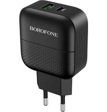 BOROFONE (6931474727336) BA46A Black СЗУ 1USB 3.0A QC3.0 быстрая зарядка