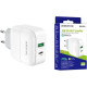 BOROFONE (6931474727343) BA46A White СЗУ 1USB 3.0A QC3.0 быстрая зарядка