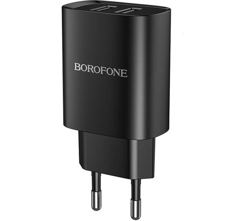 BOROFONE (6931474741219) BN2a Black СЗУ 2USB 2.1A