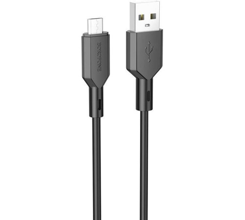 BOROFONE (6974443384482) BX70 USB 2.4A microUSB 1м черный