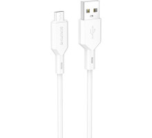 BOROFONE (6974443384499) BX70 USB 2.4A microUSB 1м белый