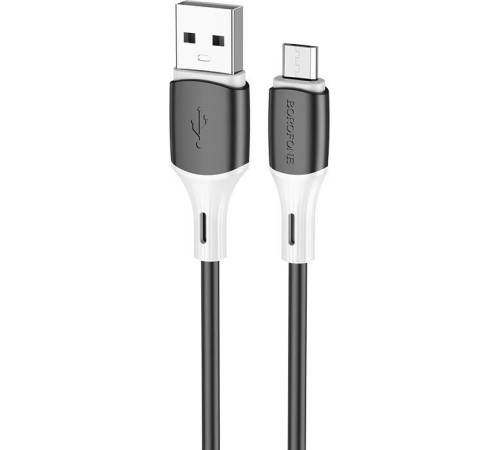 BOROFONE (6974443384765) BX79 USB 2.4A microUSB 1м черный