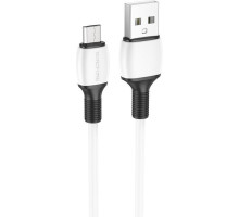 BOROFONE (6974443386790) BX84 USB 2.4A microUSB 1м белый