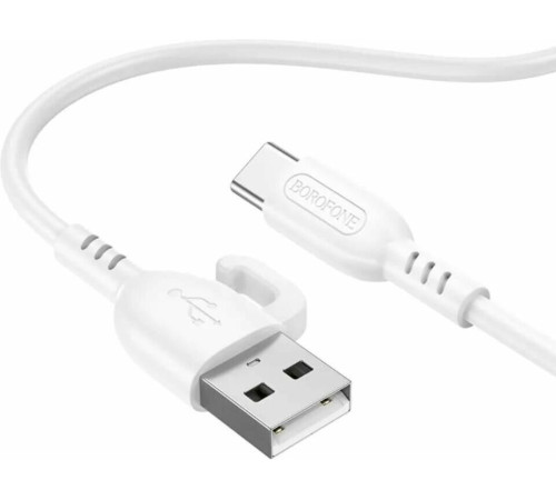 BOROFONE (6974443389913) BX91 USB 2.4A microUSB 1 m белый