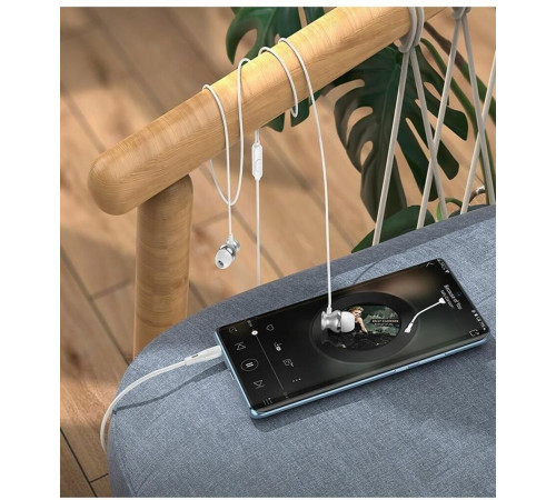 Наушники HOCO (6931474789815) M106 Silver