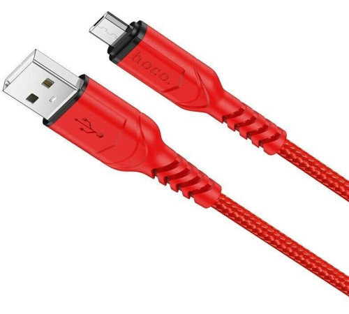 HOCO (6931474794093) X59m USB 2.4A microUSB 2м красный