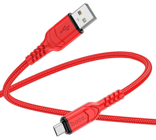 HOCO (6931474794093) X59m USB 2.4A microUSB 2м красный