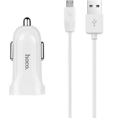 HOCO (6957531067788) Z2 White АЗУ 1USB 1.5A для micro USB