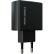 MORE CHOICE (4620202551245) NC61a Black - 1USB+1USB-C 3.0A PD 20W+QC3.0 быстрая зарядка для Type-C