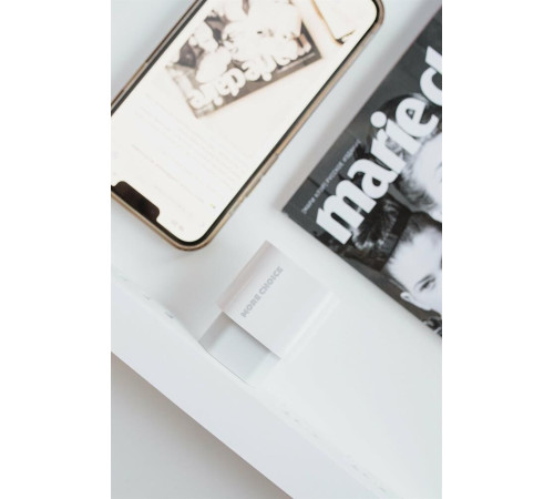 MORE CHOICE (4620202551252) NC61a White - 1USB+1USB-C 3.0A PD 20W+QC3.0 быстрая зарядка для Type-C