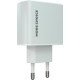 MORE CHOICE (4620202551252) NC61a White - 1USB+1USB-C 3.0A PD 20W+QC3.0 быстрая зарядка для Type-C