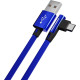 MORE CHOICE (4627151197005) K27m USB 2.1A microUSB голубой - 1,0m