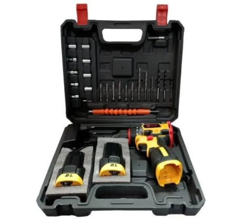 EDON AD-16BL черный/желтый 24891 16В, 2аккум, бесщеточный