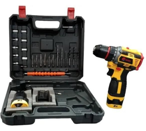 EDON AD-16BL черный/желтый 24891 16В, 2аккум, бесщеточный