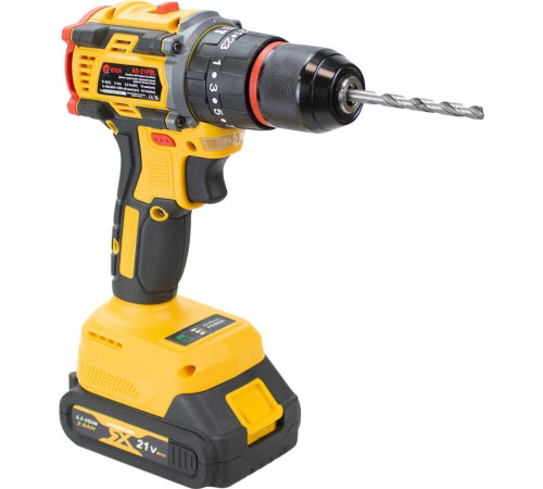 EDON AD-21PBL черный/желтый 24895 21В, 2аккум., бесщеточный