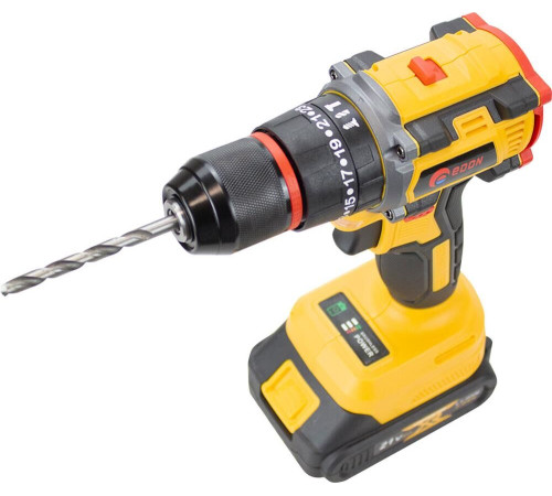 EDON AD-21PBL черный/желтый 24895 21В, 2аккум., бесщеточный