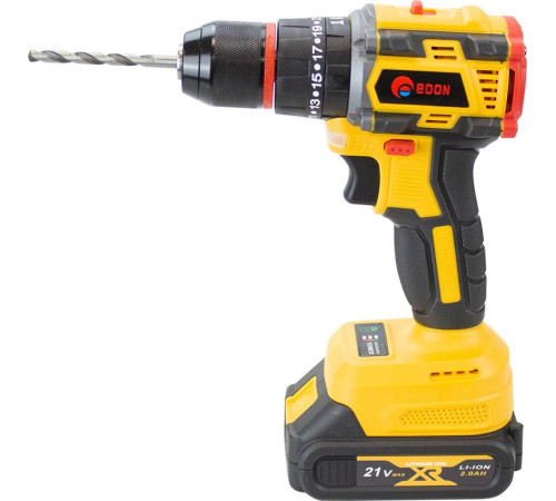 EDON AD-21PBL черный/желтый 24895 21В, 2аккум., бесщеточный