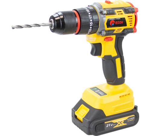 EDON AD-21PBL черный/желтый 24895 21В, 2аккум., бесщеточный