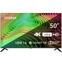DIGMA DM-LED50UBB40 UHD SMART TV Салют